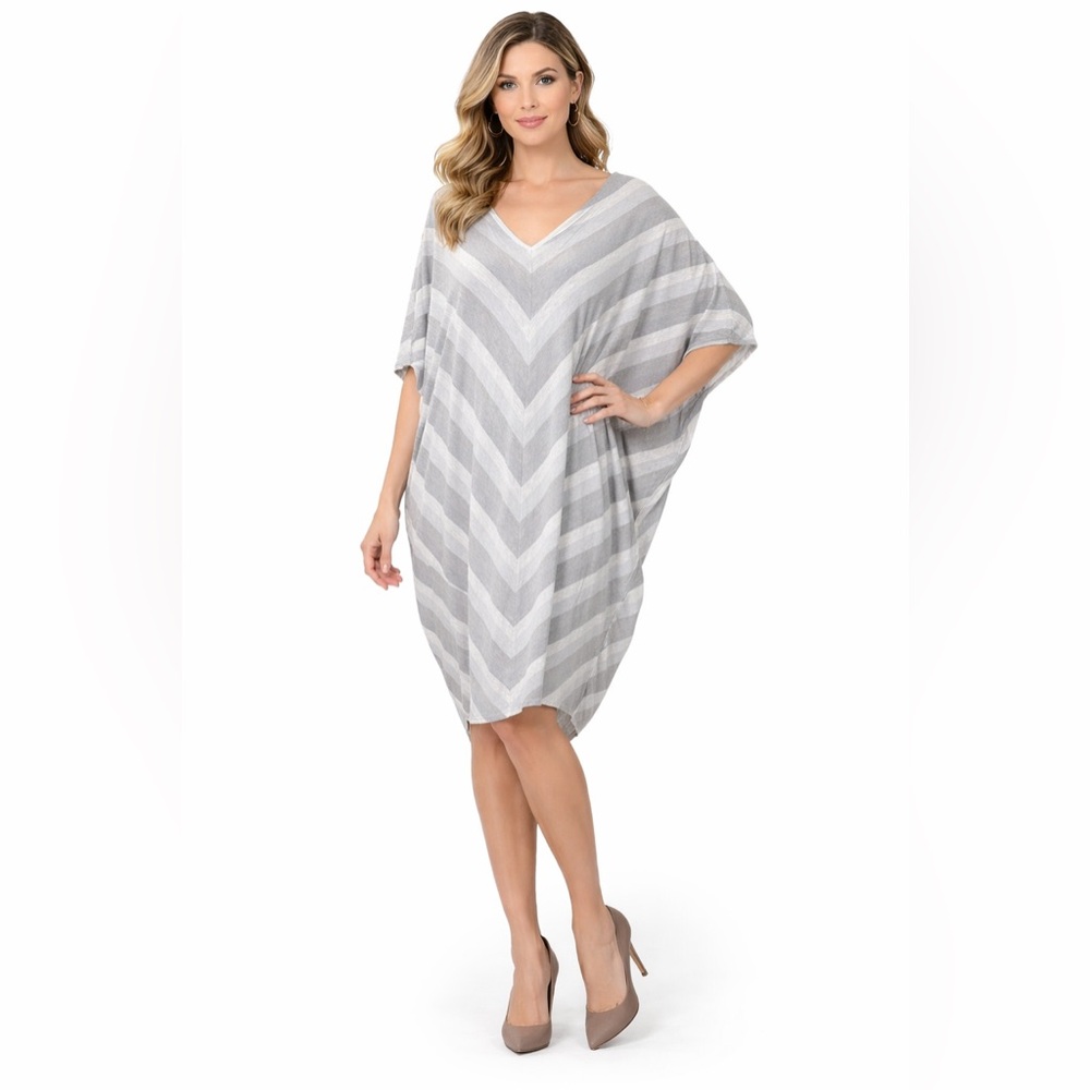 Bella Luxx Anthropologie Chevron Cocoon Dress